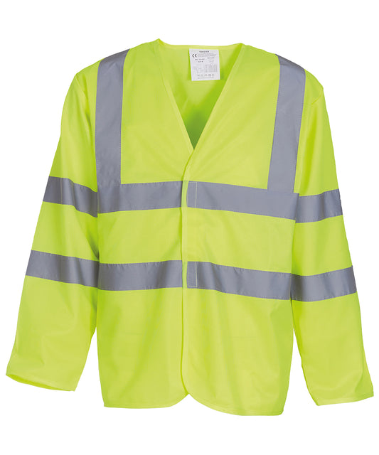 YOKO HVJ200 Hi-Vis Long Sleeved Waistcoat