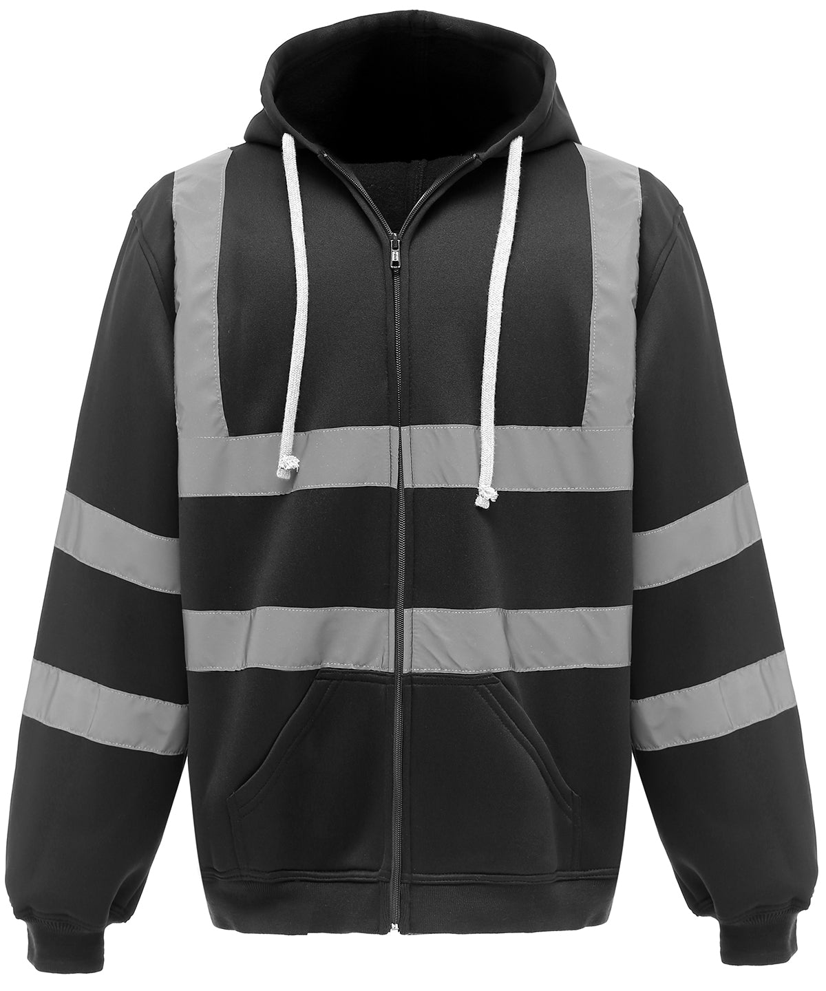 YOKO HVK07 Hi-Vis Full Zip Hoodie