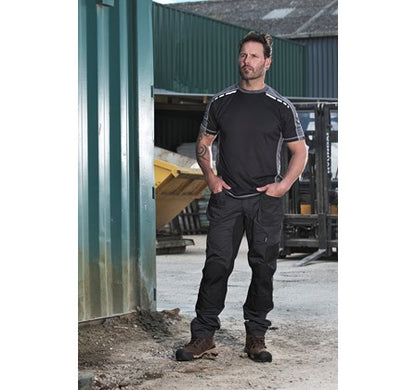 Model wearing the 151 Elite T-Shirt in Black 