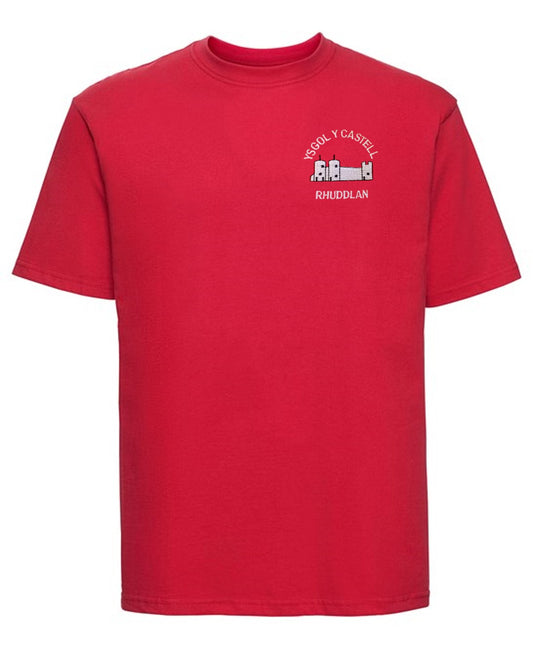 Ysgol y Castell PE T-Shirt - 4 Colour Options