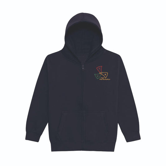 Ysgol Plas Brondyffryn Zip Up Hoodie