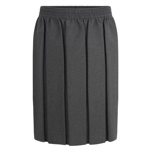 Junior Skirt - Box Pleat - Grey