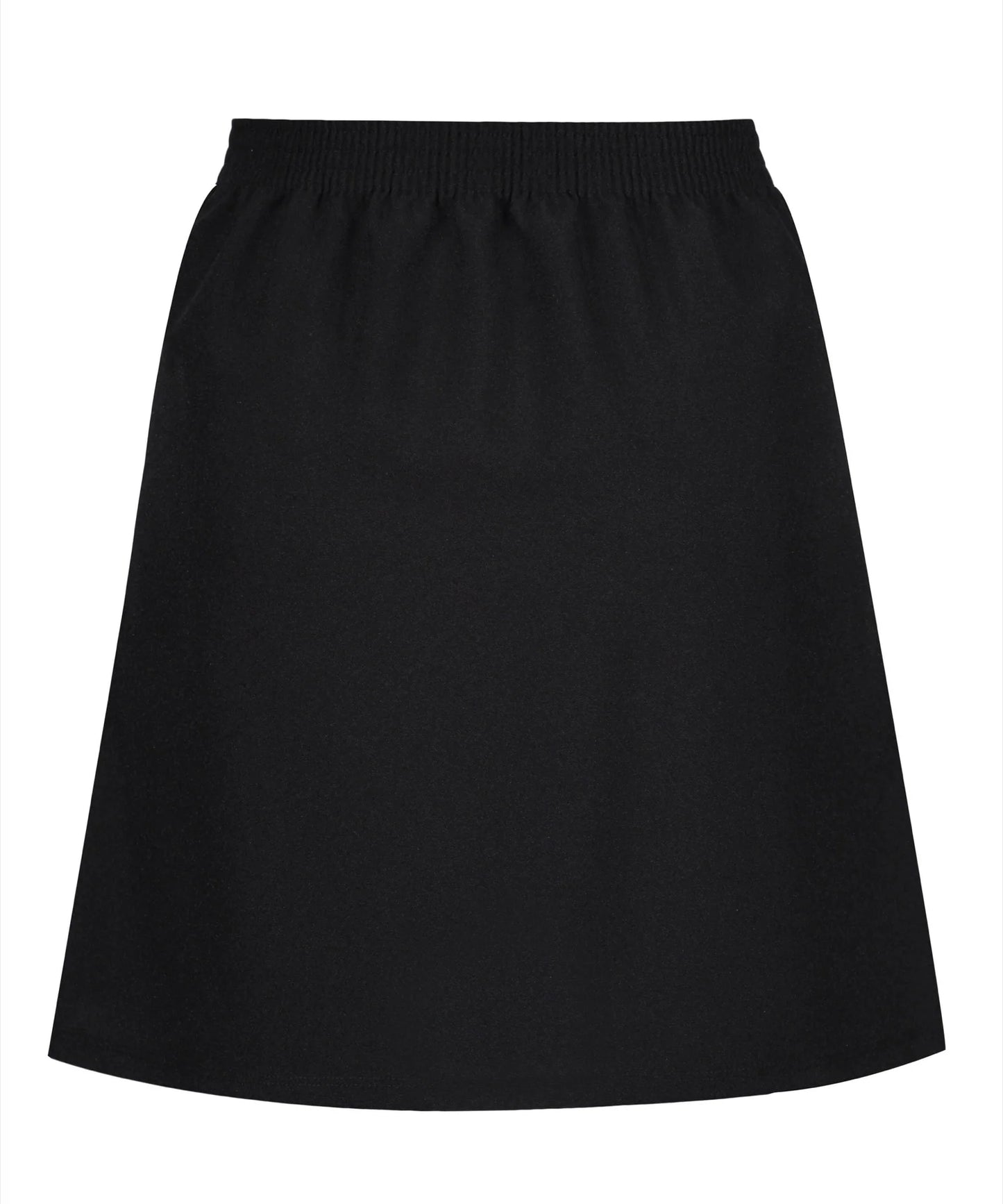Junior Skirt - Flower Button - Black