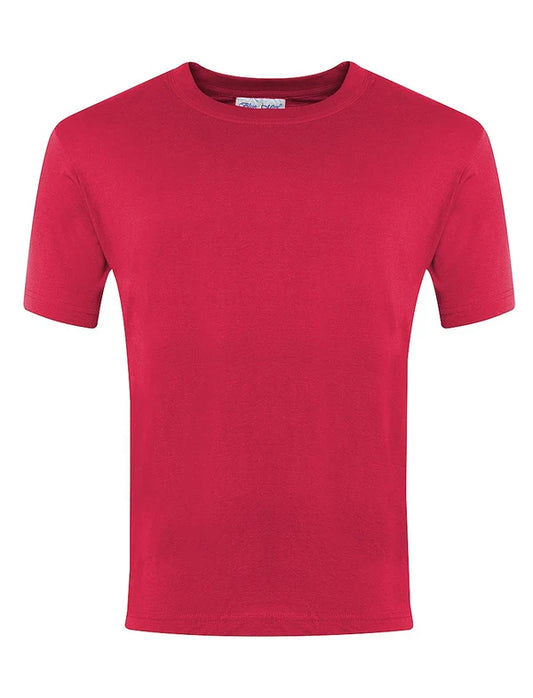 PE T-Shirt - Plain - Red