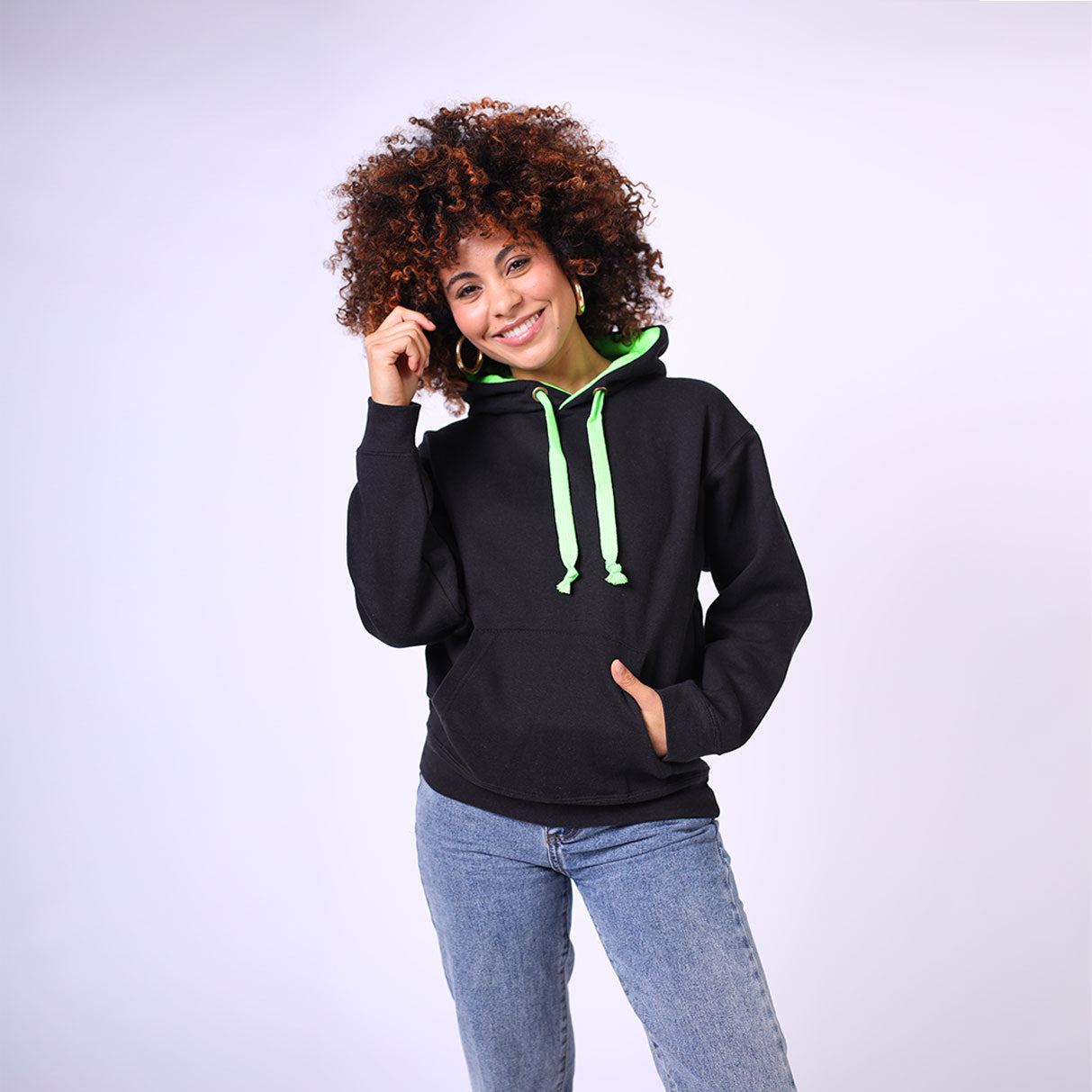 Cotton Ridge W73-Eclipse Premium Contrast Hoodie