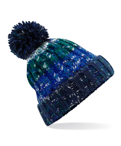Beechfield BC486 Corkscrew pom pom beanie
