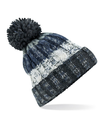 Beechfield BC486 Corkscrew pom pom beanie