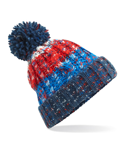 Beechfield BC486 Corkscrew pom pom beanie