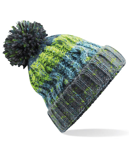 Beechfield BC486 Corkscrew pom pom beanie