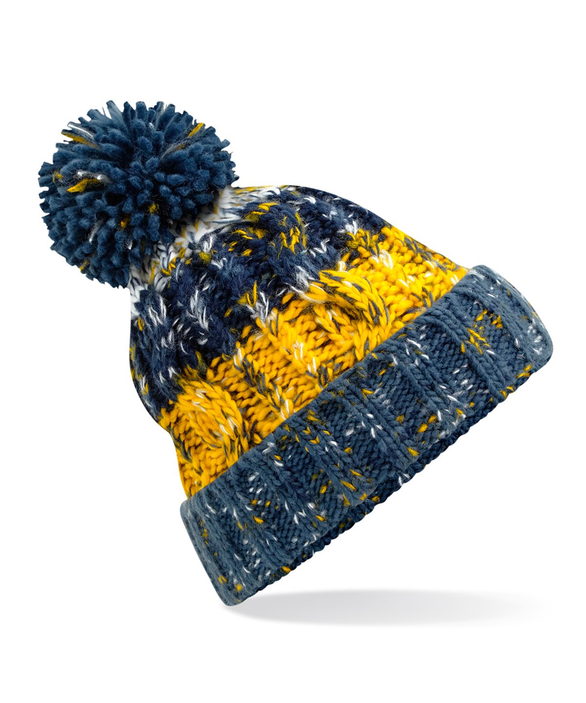 Beechfield BC486 Corkscrew pom pom beanie
