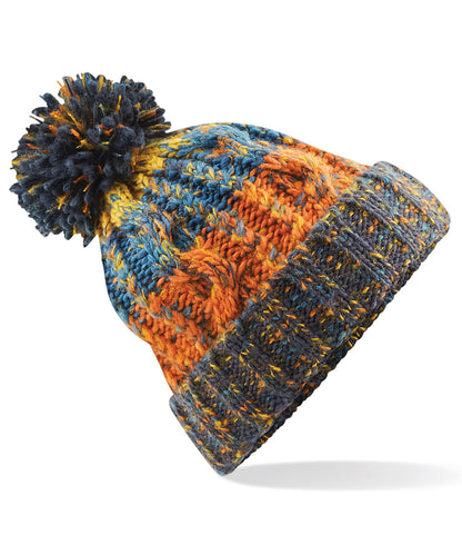 Beechfield BC486 Corkscrew pom pom beanie