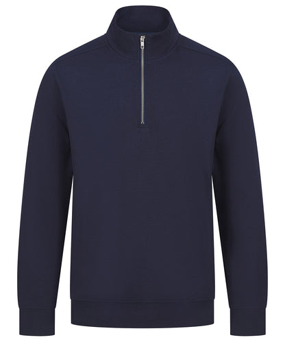 HB842 Unisex sustainable ¼-zip sweatshirt