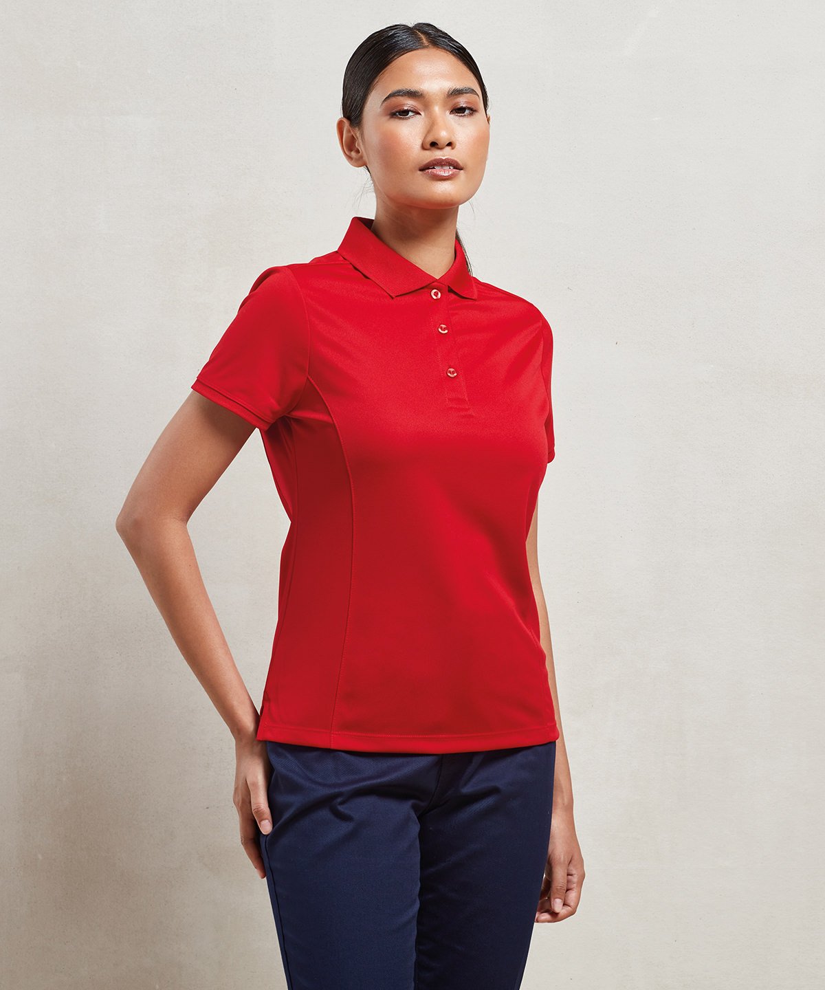 Premier PR616 Women's Coolchecker® Piqué Polo