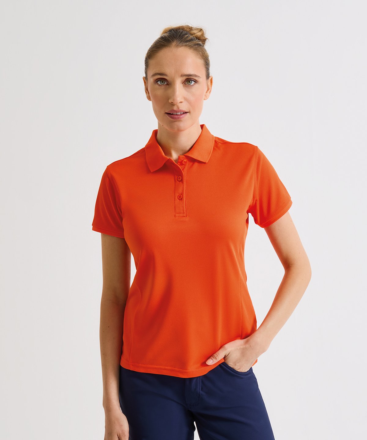 PR632 Women's Coolchecker® plus piqué polo