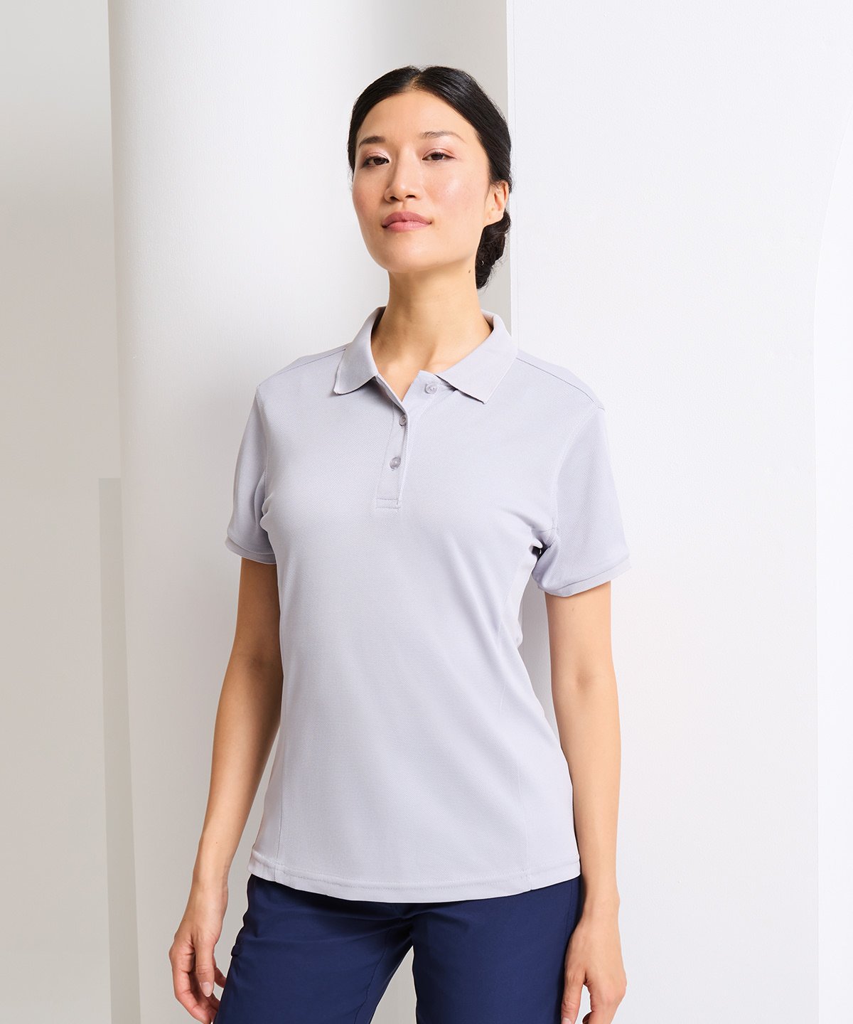 PR632 Women's Coolchecker® plus piqué polo