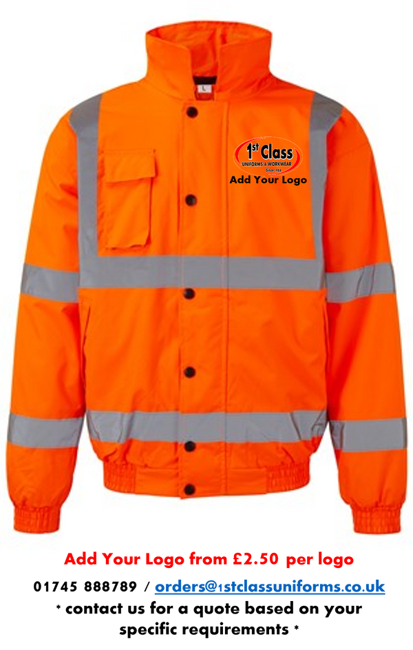Fort 265 Hi Vis Bomber Jacket 1st Class Uniforms Workwear