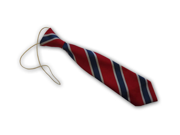 Ysgol Bryn Hedydd Tie (Elastic) Red, Blue & White
