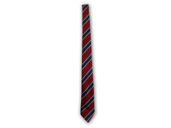 Ysgol Bryn Hedydd Tie Red, Blue & White