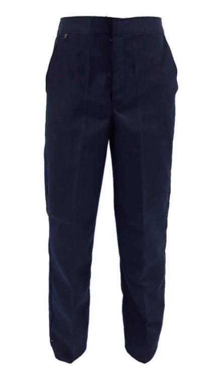 Boys Twill Trousers (Slim Fit) - Navy
