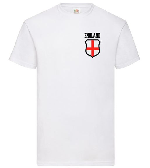 England - Football World Cup 2022 T-Shirt - Design 1 (LHS Crest)