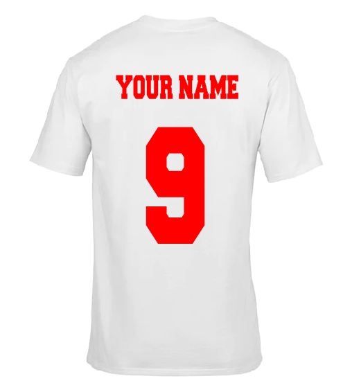 England - Football World Cup 2022 T-Shirt - Design 2 (Big Crest)
