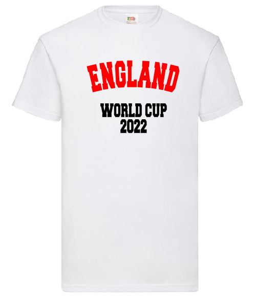 England - Football World Cup 2022 T-Shirt - Design 5 (World Cup 2022)