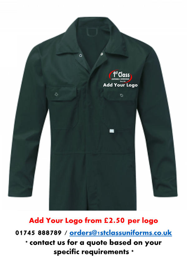 Fort 344 Stud Front Coverall