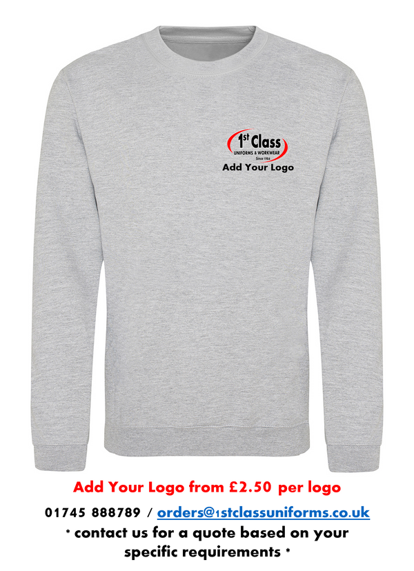 First sales company sweatshirt