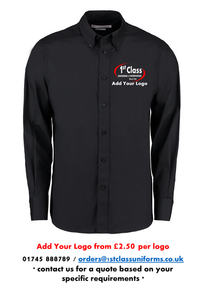 Kustom Kit KK386 City Business Long Sleeve Shirt (Tailored Fit)