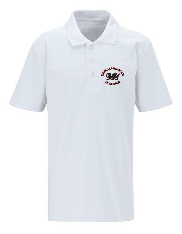 Ysgol Llansansior (St. George C.P.) Polo Shirt