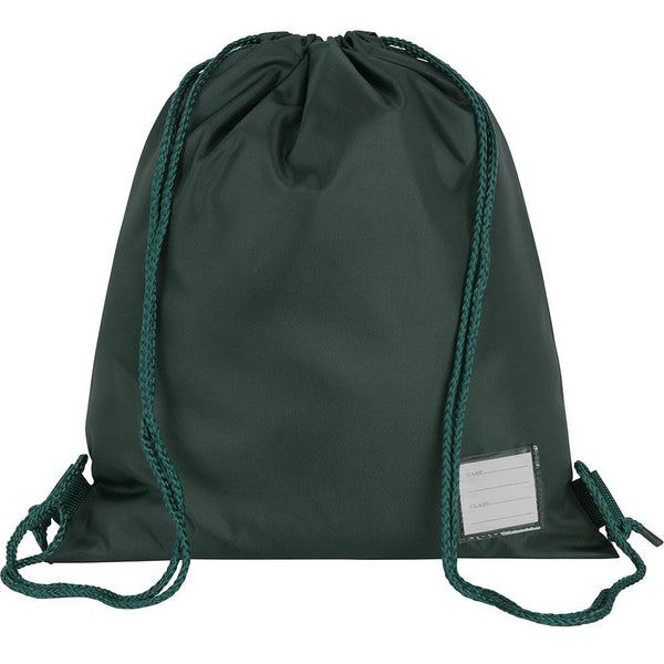 Plain PE Kit Bag - Bottle Green