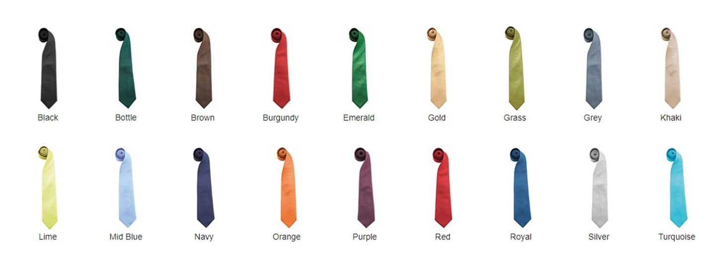 Premier PR765 Colours Original Fashion Tie