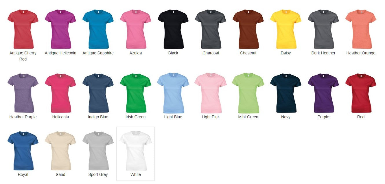 Gildan GD072 Softstyle™ Women's Ringspun T-Shirt