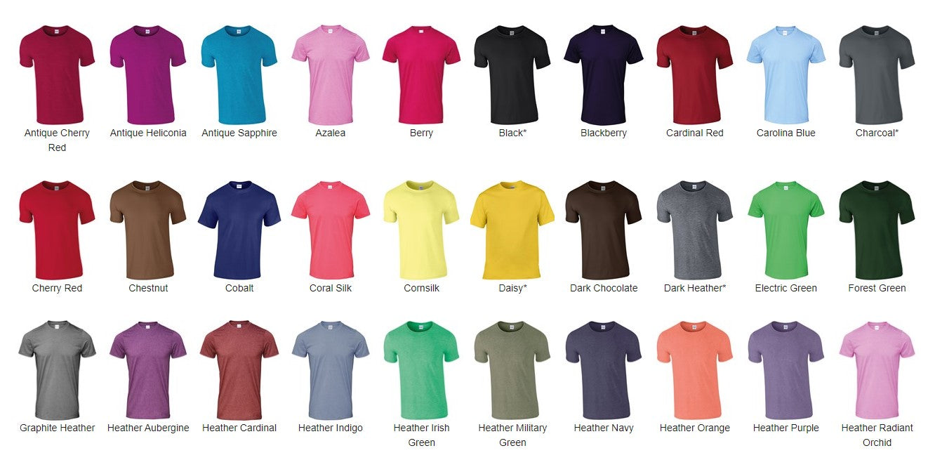 Gildan GD001 Softstyle™ Ringspun T-Shirt