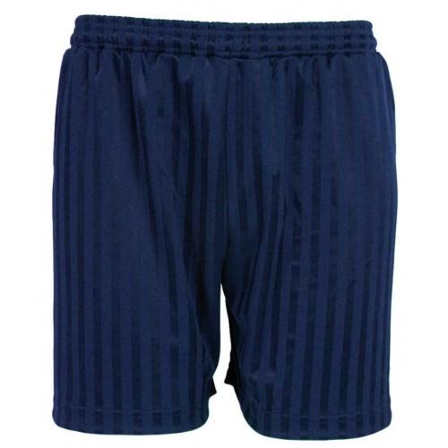 PE Shadow Stripe Shorts - Navy