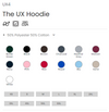 Uneek UX4 Classic Hoodie