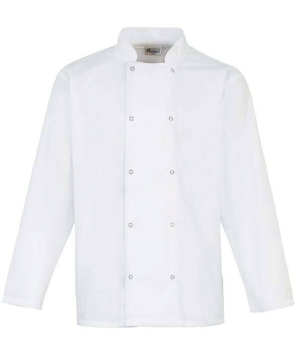 Premier PR665 Long Sleeve Chefs Jacket