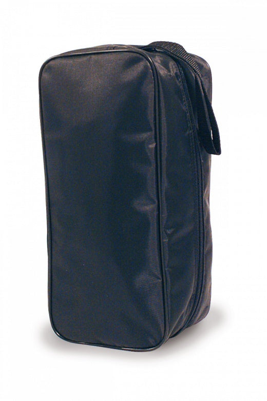 Black Plain Shoe Bag