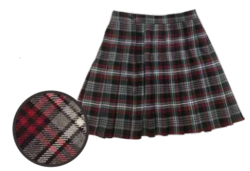 Prestatyn High School Tartan Skirt